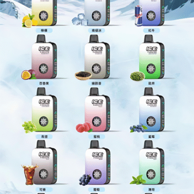 ICE FREEZE 10000 Puffs 拋棄式電子煙 四檔涼度調節 長效續航便利首選
